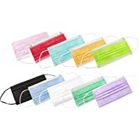 Los mejores  - Mascarillas Higiénicas 3 Capas ADULTOS 20 Unidades (Mixto Colores c1)